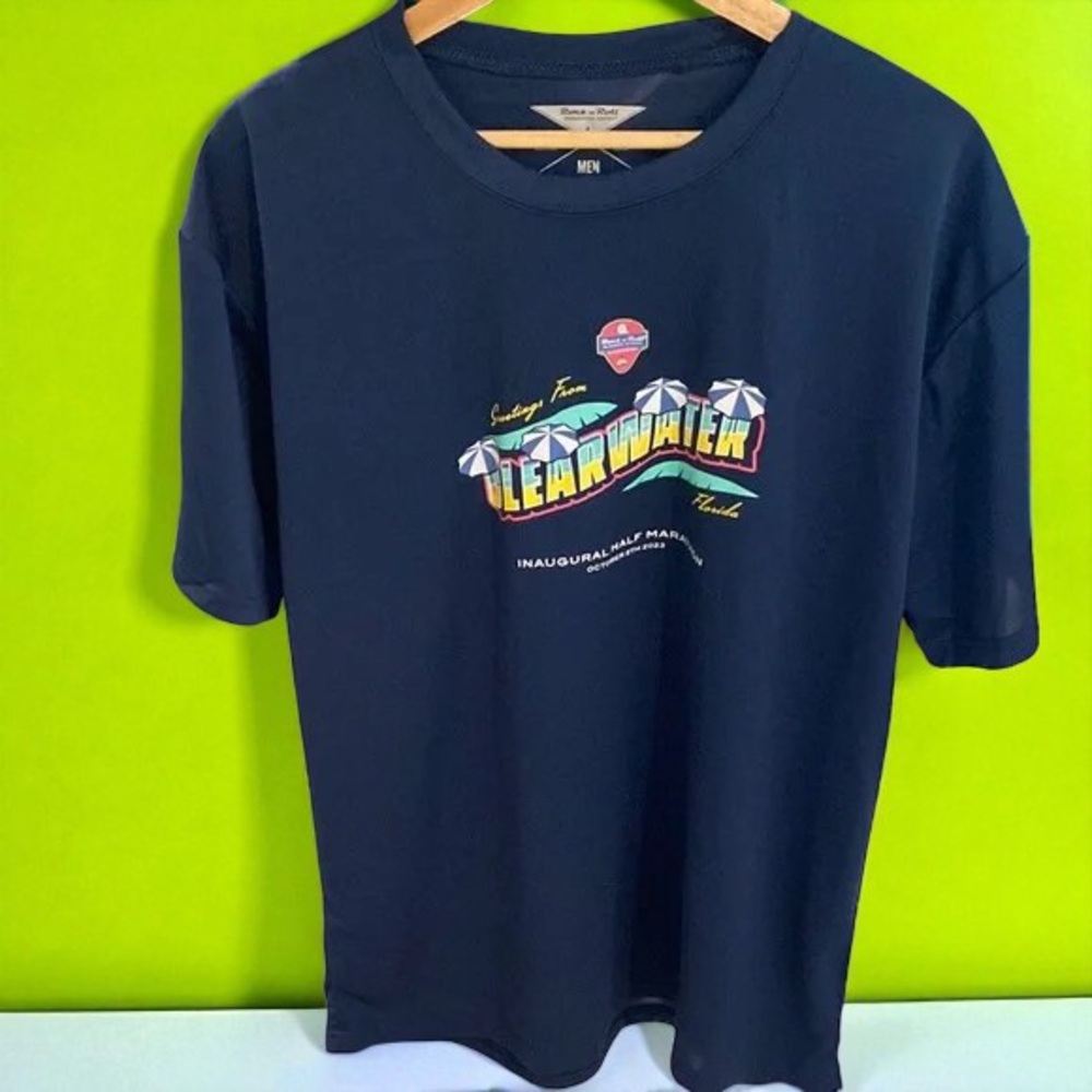 Blue Short Sleeve Tees Casual Style